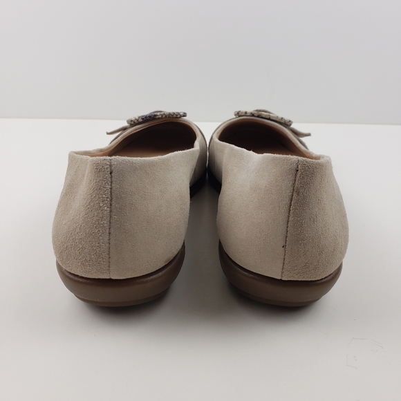 Aerosoles Tan Suede Flats - Picture 2 of 8
